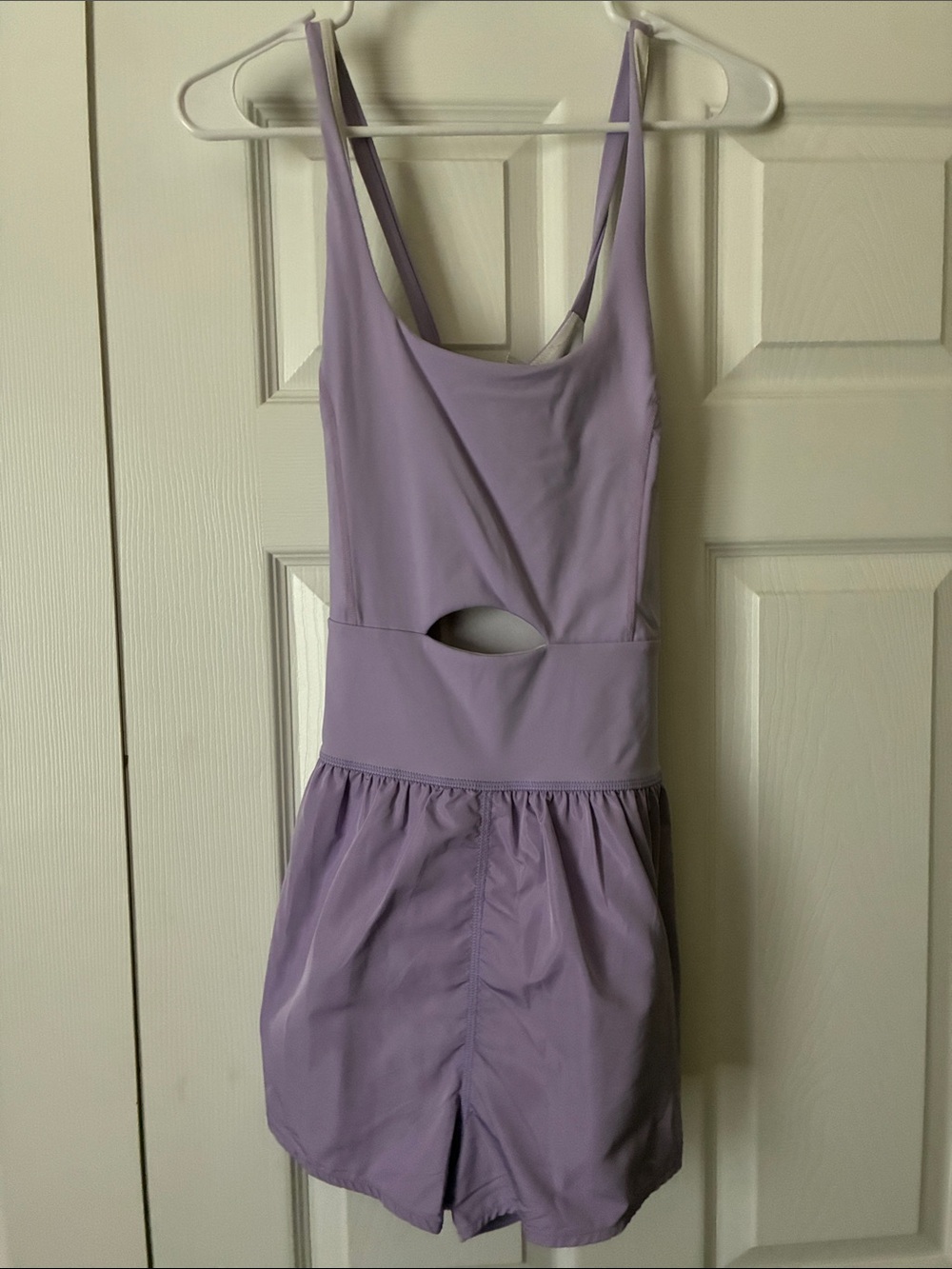 Womens Lavender One-Piece Romper